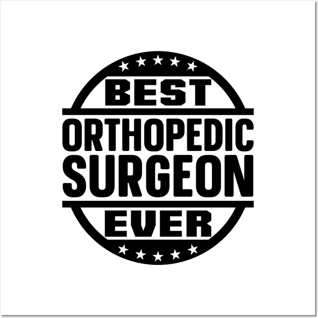 Best Orthopedic Surgeon Ever Wall Art by colorsplash